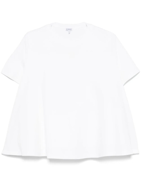  Loewe Anagram-embroidered T-shirt - White 