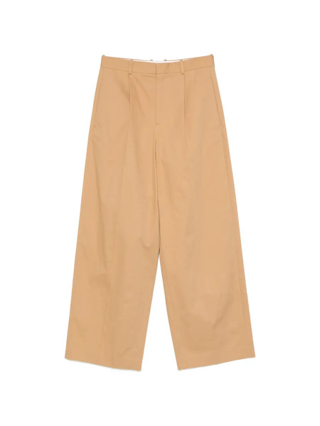  Loewe Belt-loop Pleated Trousers - Neutrals 