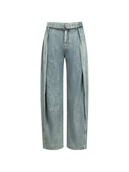  Loewe Belted Jeans - Blue 