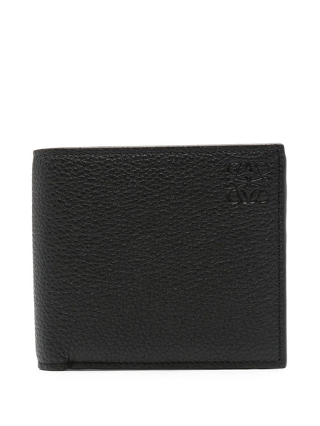  Loewe Bi-fold Leather Wallet - Black 