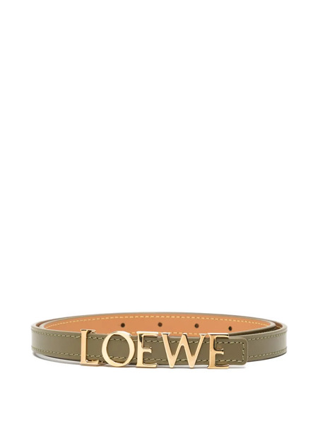  Loewe Bold-logo Belt - Green 