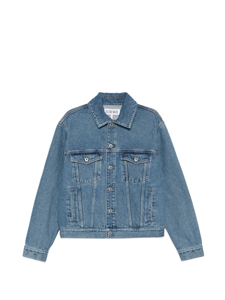  Loewe Button Flap Pocket Jacket - Blue 