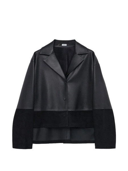  Loewe Button Panelled Blouse - Black 