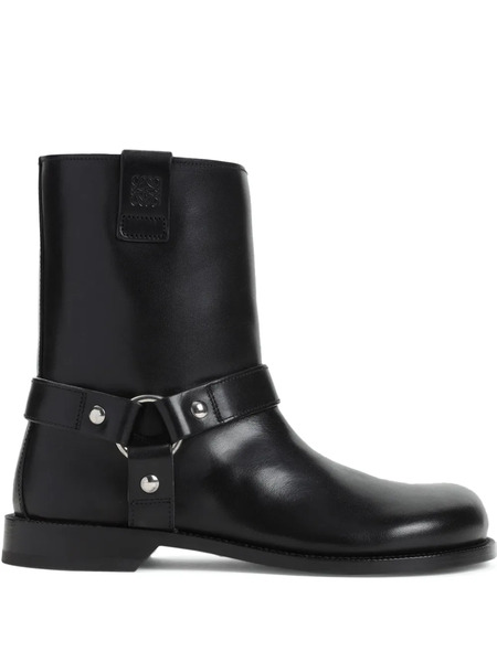  Loewe Campo Biker Boots - Black 