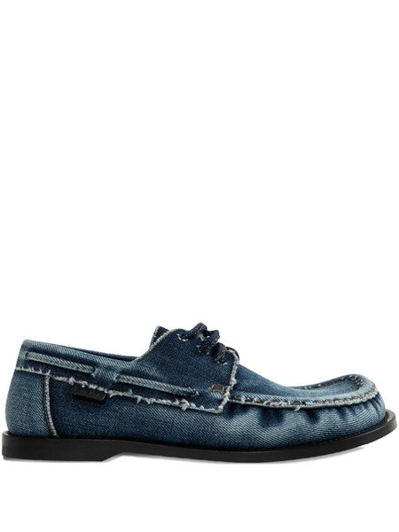  Loewe Campo Derby Shoes - Blue 