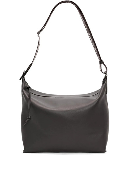  Loewe Cubi Leather Shoulder Bag - Black 