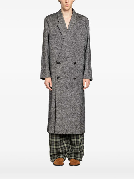  Loewe Double Breasted Coat - Grey 