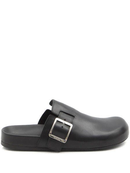  Loewe Ease Buckle Clogs - Black 