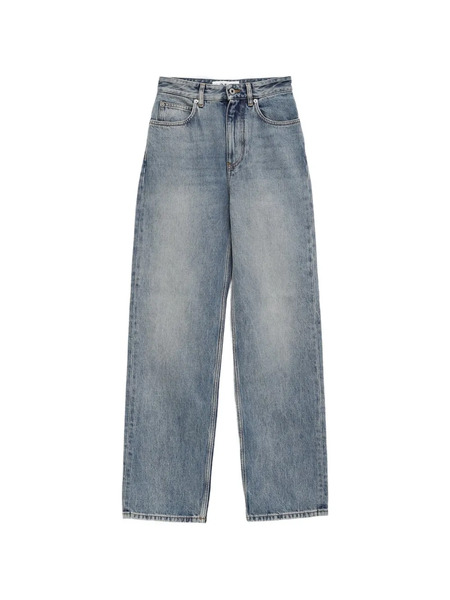  Loewe Embroidery Denim Jeans - Blue 