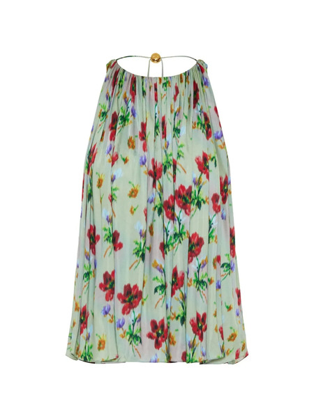  Loewe Floral Top - Green 