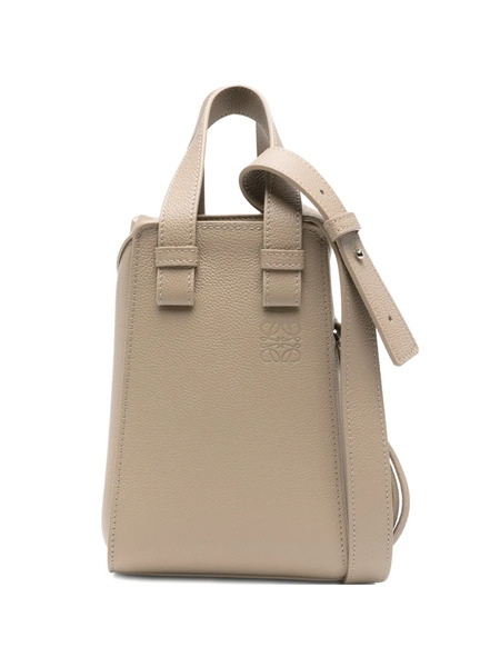  Loewe Hammock Leather Tote Bag - Neutrals 