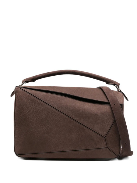  Loewe Large Puzzle Tote Bag - Brown 
