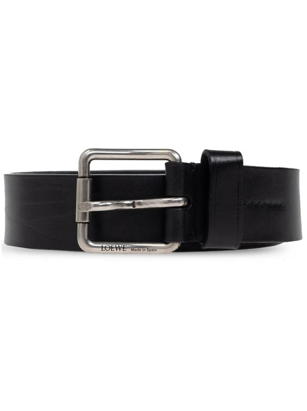  Loewe Leather Belt - Black 