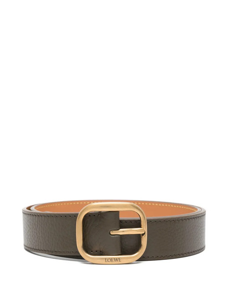  Loewe Leather Belt - Green 