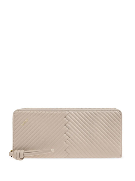  Loewe Leather Wallet - Neutrals 