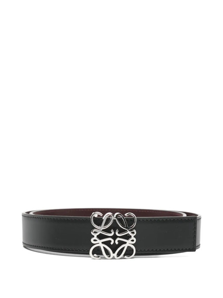  Loewe Logo-buckle Belt - Black 