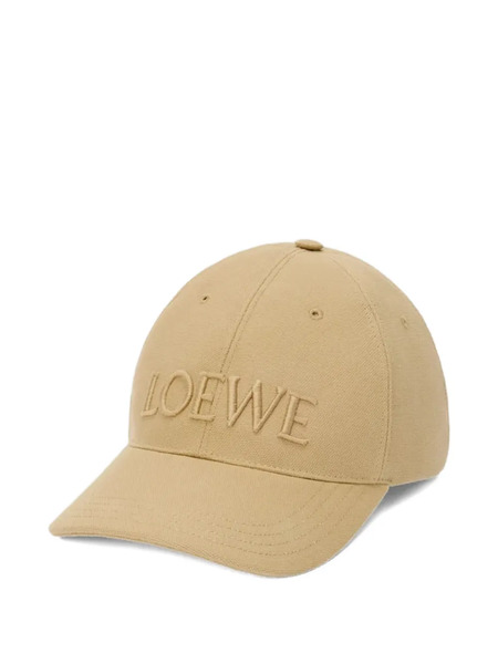  Loewe Logo-embroidered Baseball Cap - Neutrals 
