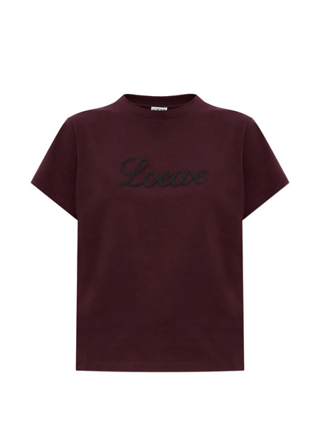  Loewe Logo-embroidered T-shirt 