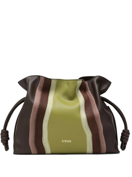  Loewe Medium Flamenco Clutch Bag - Green 