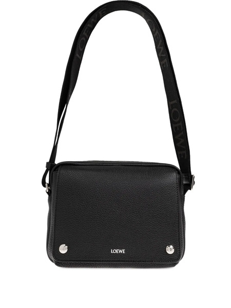 Loewe Medium Pebble Leather Shoulder Bag - Black 