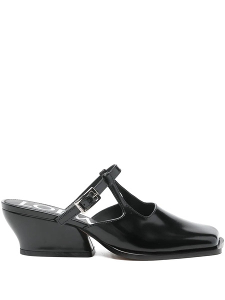  Loewe 60mm Onda Mules - Black 