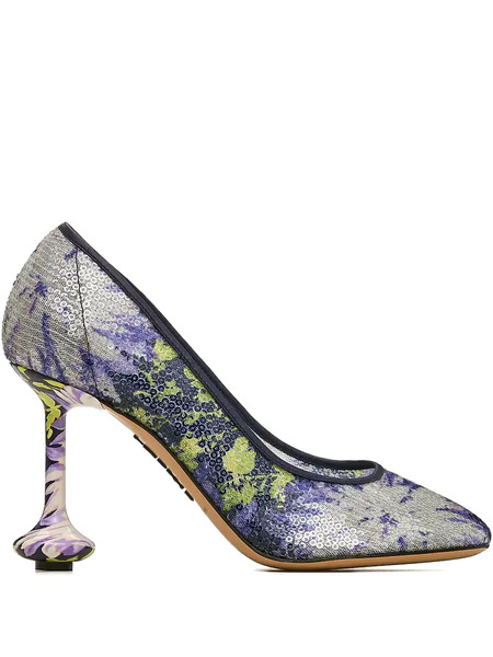  Loewe 90mm Toy Pumps - Blue 