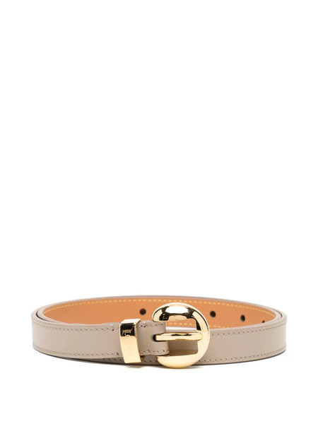  Loewe Pebbled Belt - Neutrals 