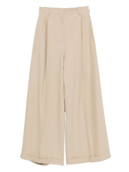  Loewe Pleated Trousers - Neutrals 