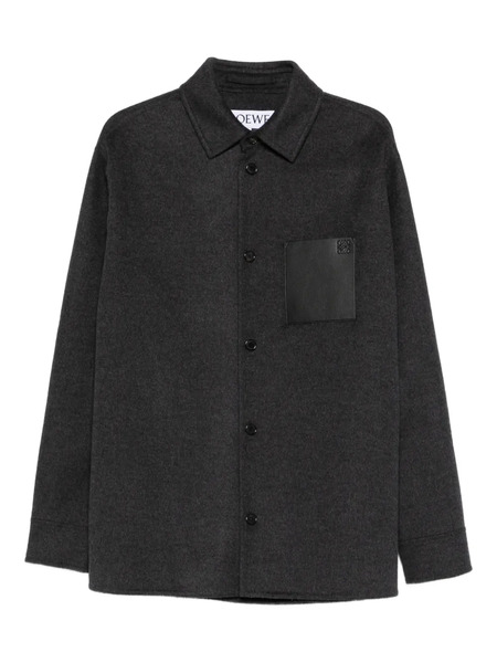  Loewe Pocket-detail Overshirt - Grey 