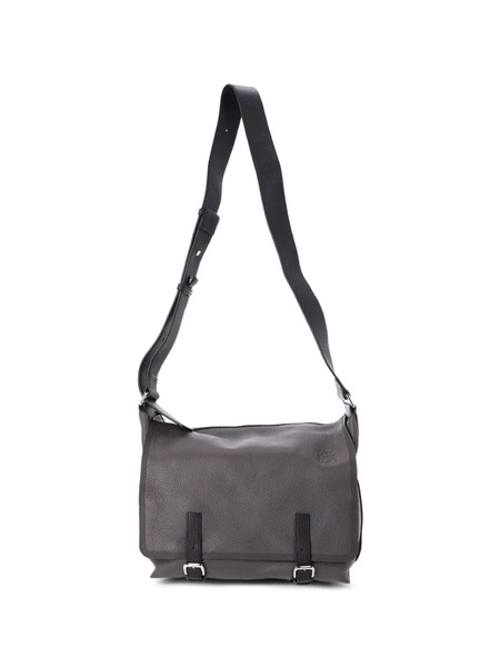  Loewe Pre-owned Large Military Leather Messenger Bag - Grey 