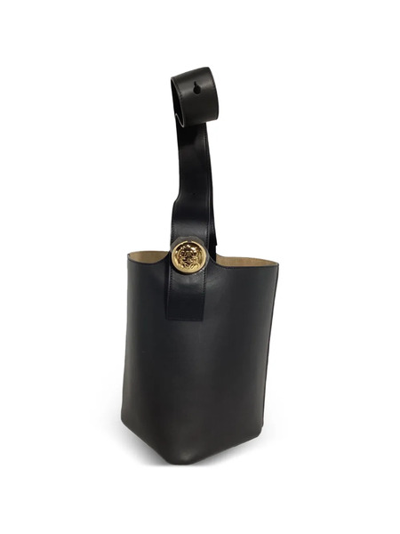  Loewe Pre-owned Medium Pebble Bucket Bag - Black 