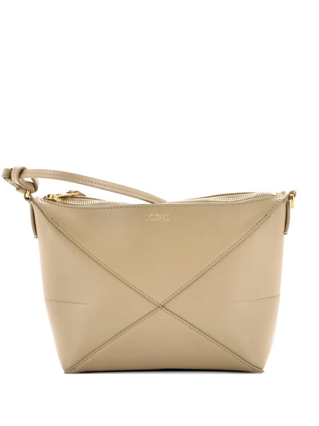  Loewe Pre-owned Puzzle Pouch Bag Leather Clutch Bag - Green 