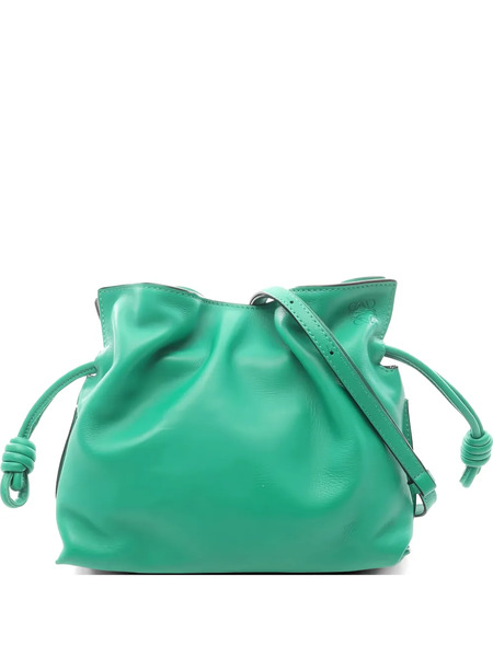 Loewe Pre-owned 2010s Mini Flamenco Shoulder Bag - Green 