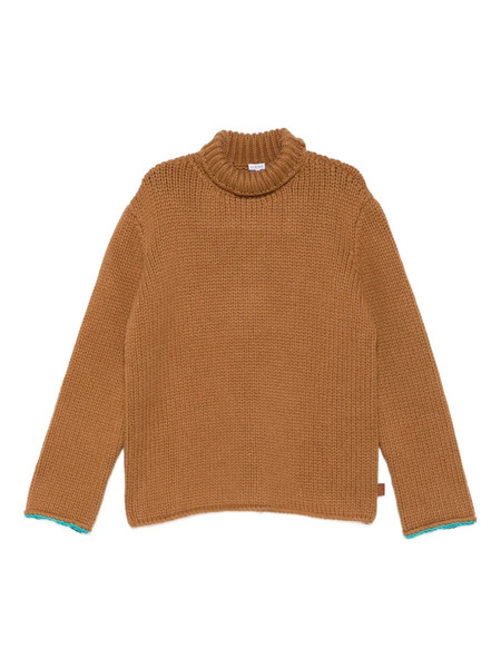  Loewe Roll-neck Sweater - Brown 