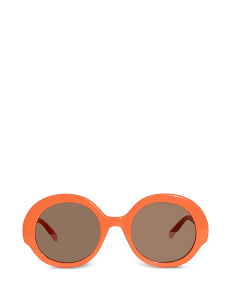  Loewe Round-frame Sunglasses - Orange 