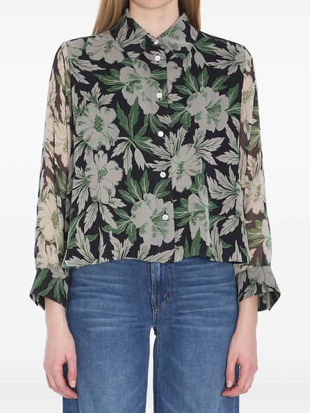  Loewe Silk Shirt - Green 