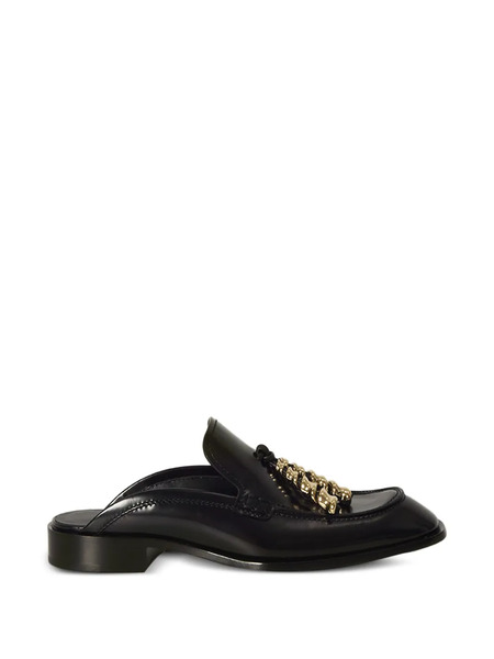  Loewe Square-toe Mules - Black 