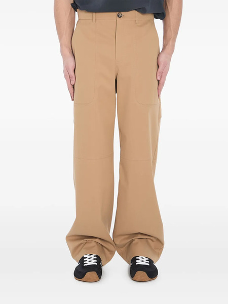  Loewe Straight-leg Cargo Trousers - Neutrals 