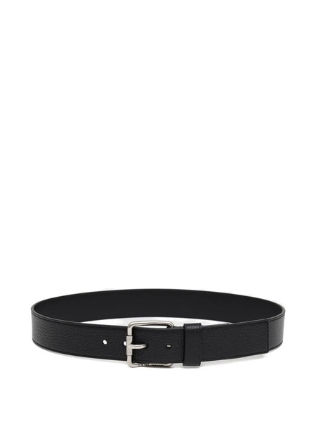  Loewe Textured Buckle Belt - Black 