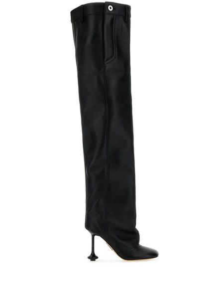  Loewe Toy Leather Boots - Black 