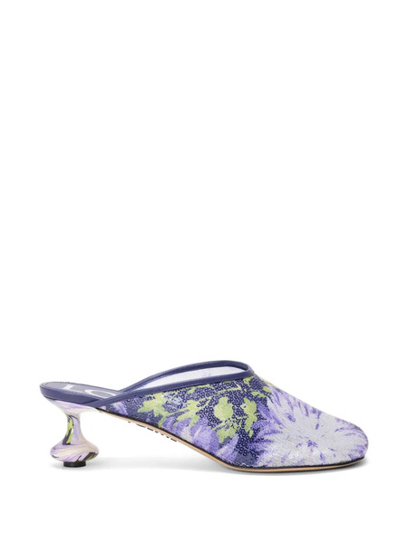  Loewe Toy Mules - Blue 