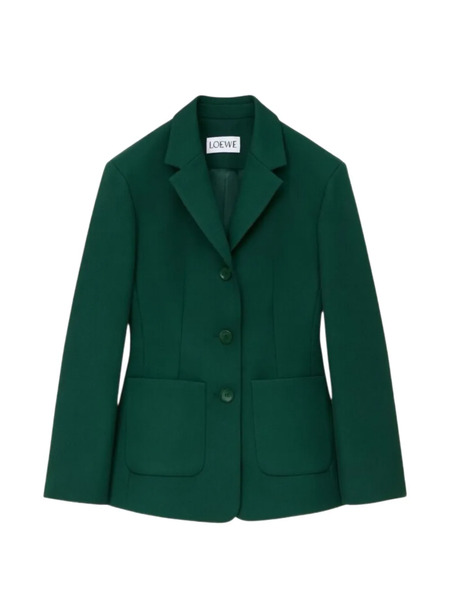 Loewe Wool Blazer - Green 