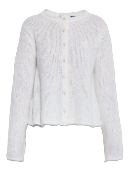  Loewe Wool Cardigan - White 