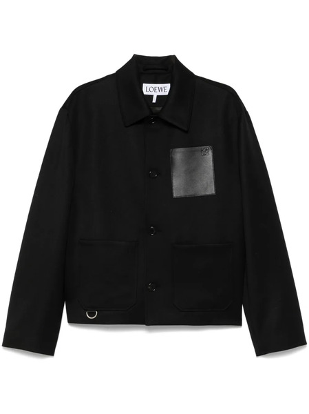  Loewe Workwear Shirt Jacket - Black 