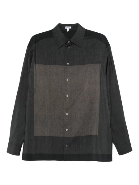  Loewe X Albers Wool Shirt - Black 
