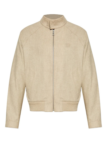  Loewe Zip-up Jacket - Neutrals 