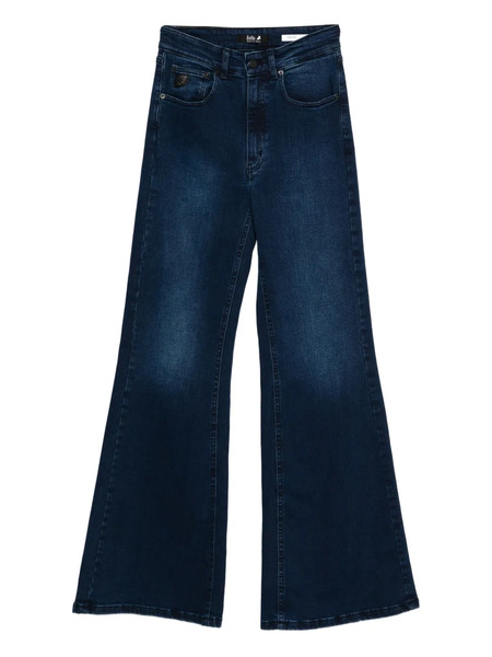  Lois Jeans High-waisted Flared Jeans - Blue 