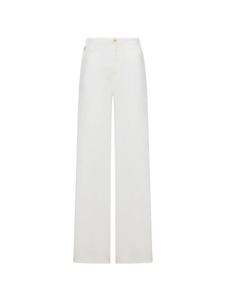  Lois Jeans Wide-leg Jeans - White 