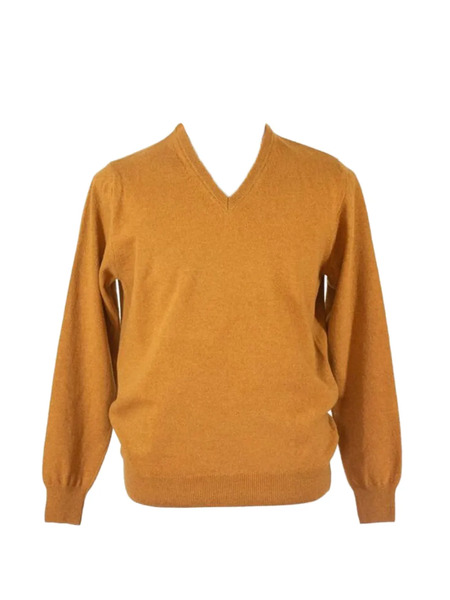  Loja Das Meias V-neck Sweater - Orange 