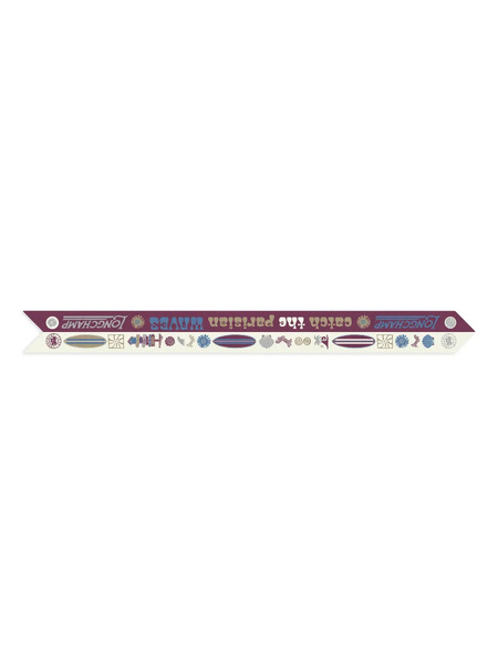  Longchamp Catch The Parisian Wave Scarf - Red 